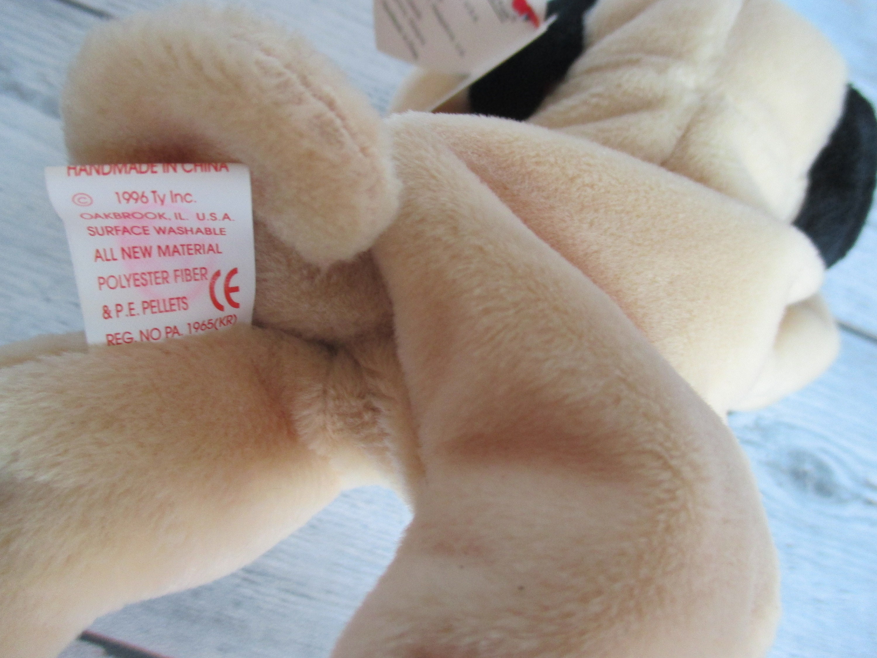 Pugsly beanie store baby errors