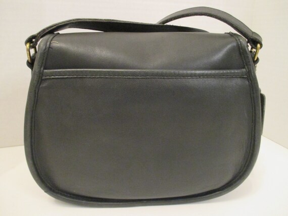 coach saddle bag navy