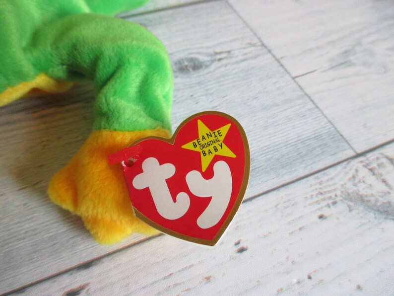 TY Beanie Baby 1997 Smoochy the Frog Retired Pristine Mint - Etsy