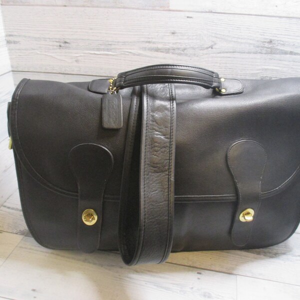 Coach Briefcase Etsy