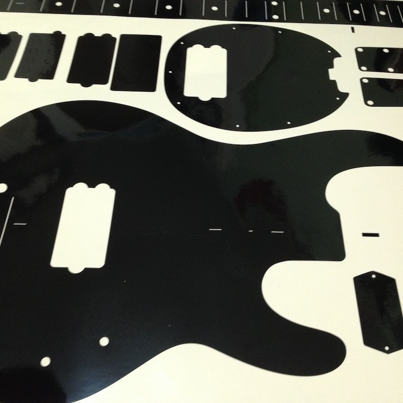 Sting Ray Bass Routing Template Based on Original 1976 Model. Etsy Canada