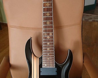 Hetfield Iron Cross Guitar | Metallica Sweat-shirt zippé à capuche | EMP