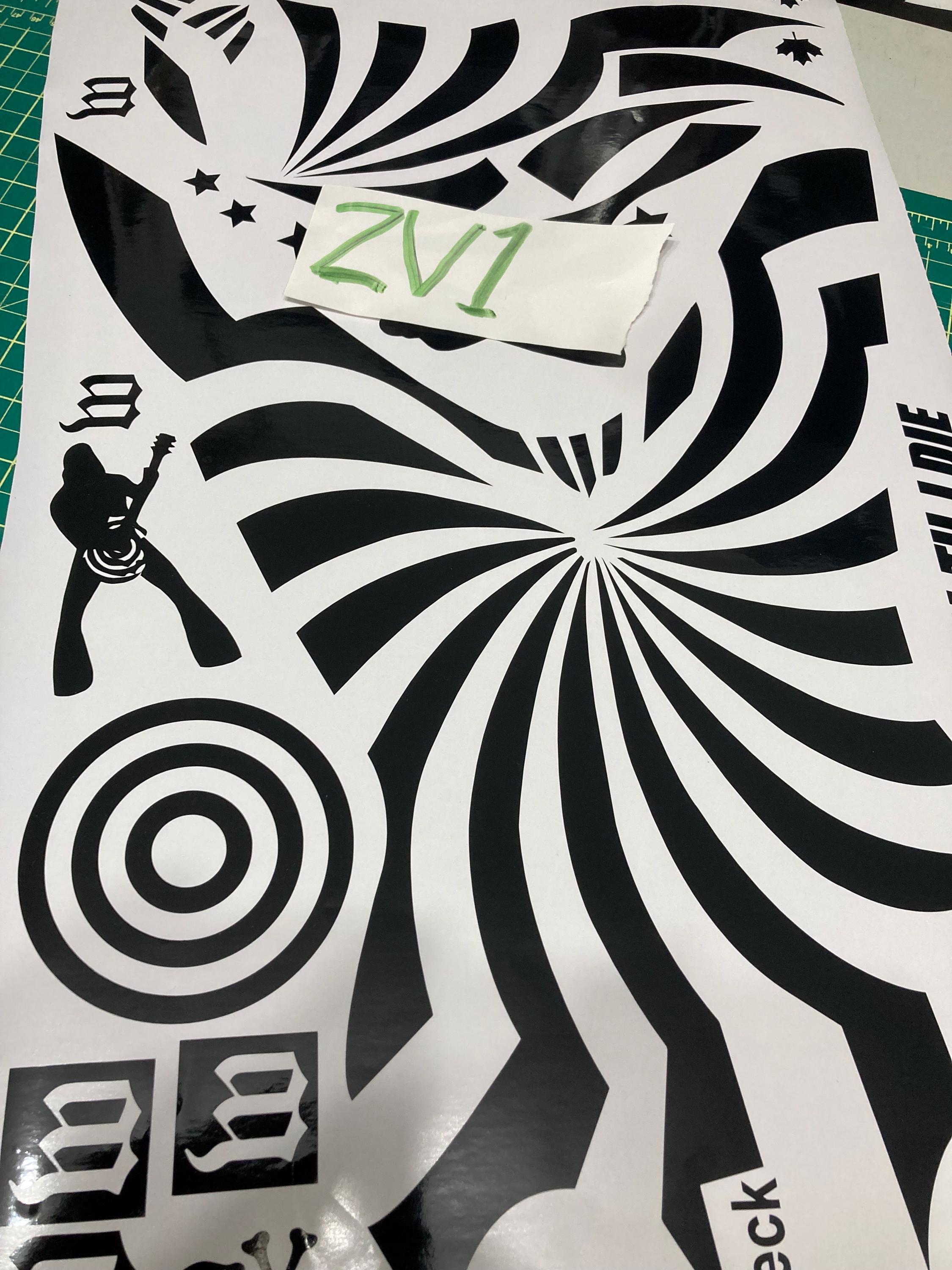 Adesivi Murali Scopo Occhio Di Aquila Decalcomanie Da Muro In - Foto 8