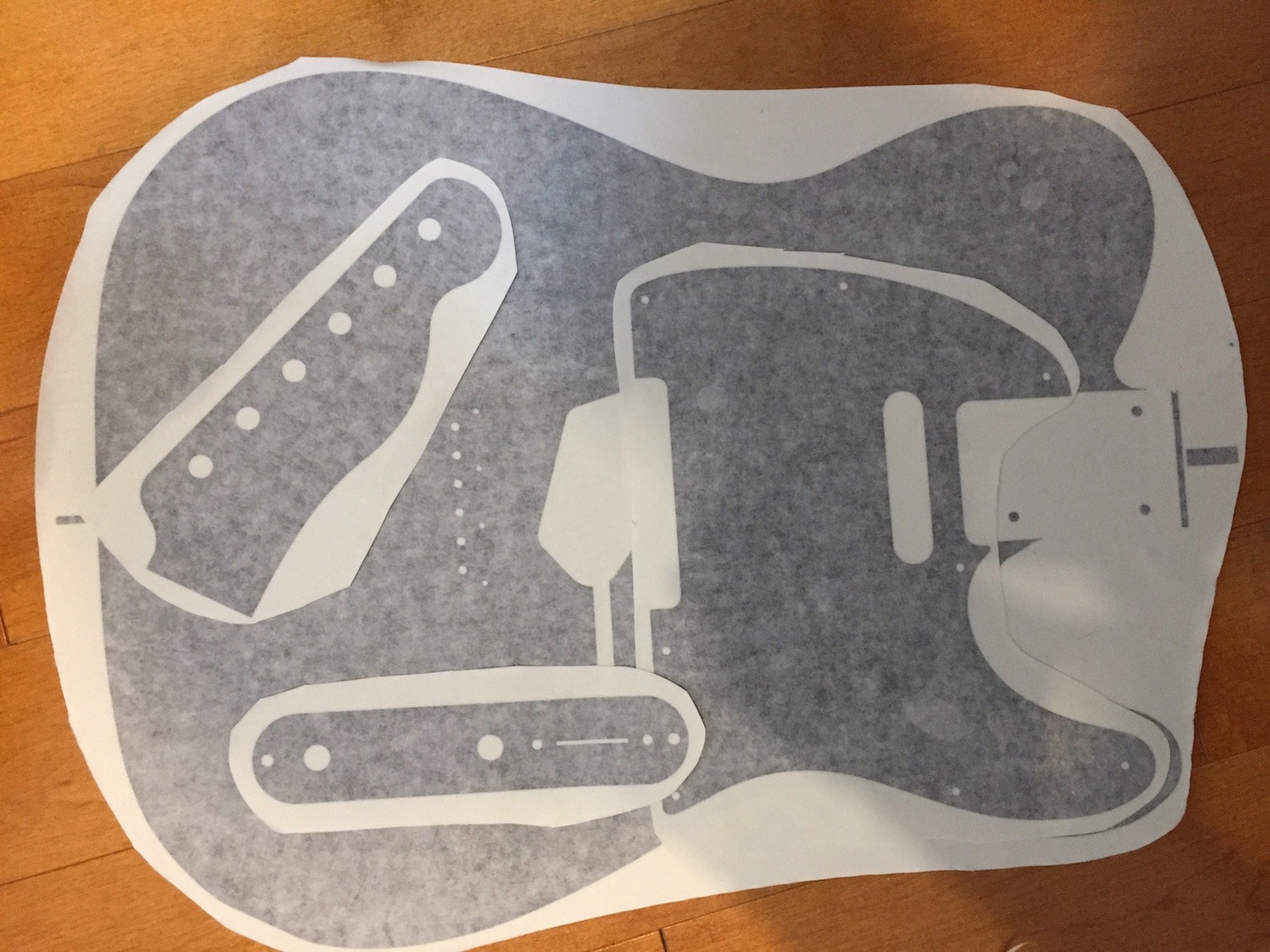 Telecaster Routing Template Telecaster Routing Template