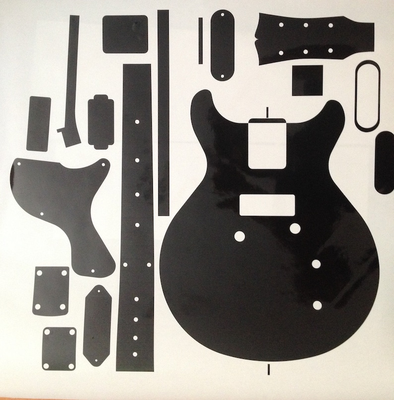 les paul juniorvinyl routing template