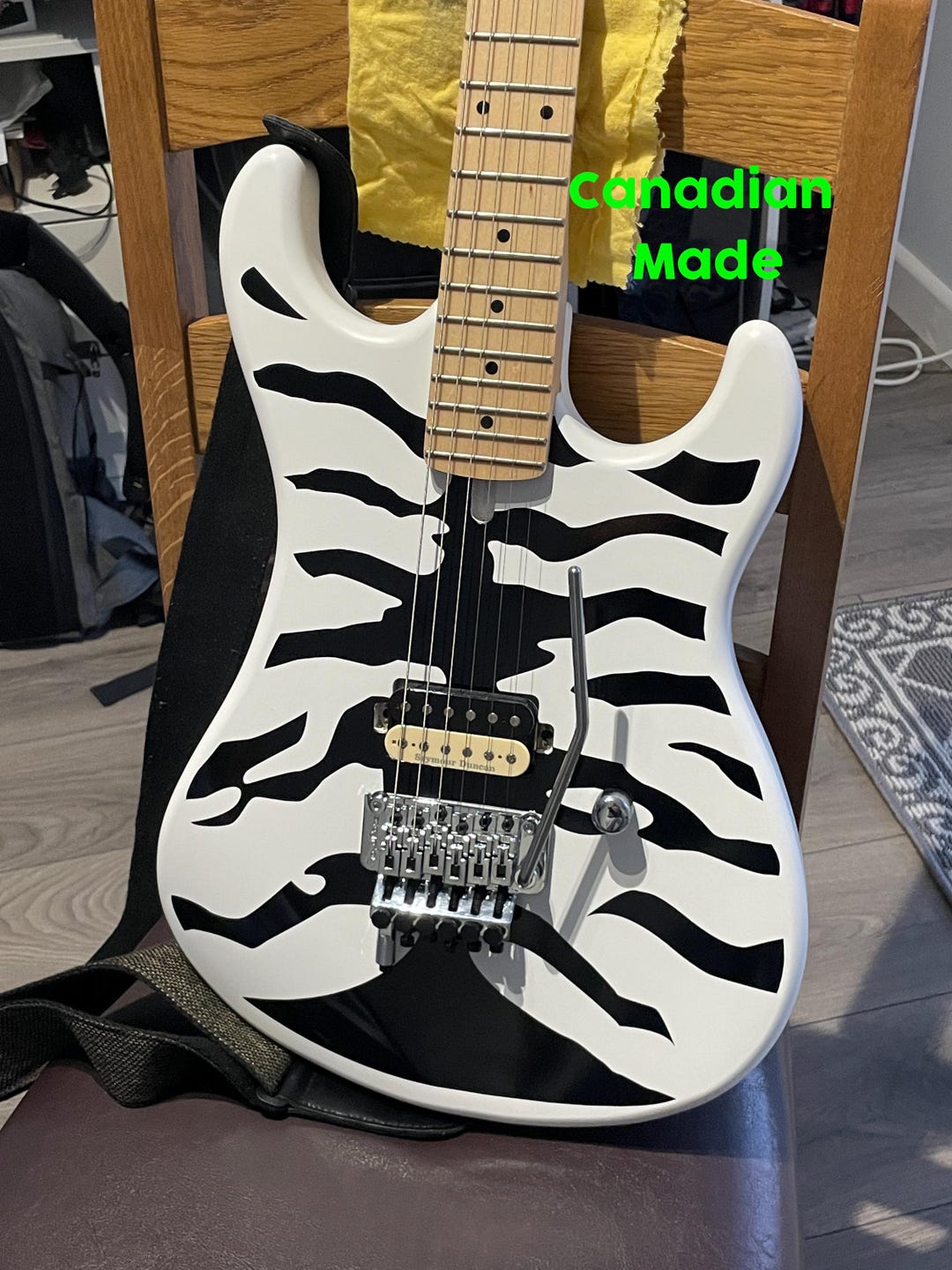 Tiger Stripe Guitar Vinyl Decal Kit, George Lynch Style - Etsy