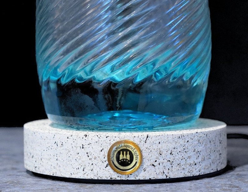 Bar Lighting Scottish Gifts Gin Gifts LED Bottle DiamondLiquorLights Gifts For Men Harris Gin Multicolour LED Bottle Lamp Bar Gifts