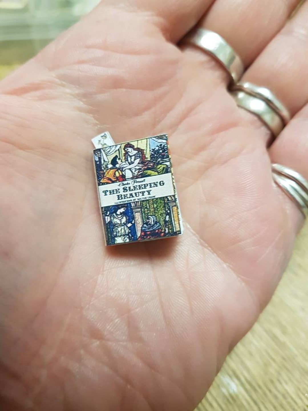 Sleeping Beauty 112 Scale Dollhouse Miniature Vintage Walter Etsy