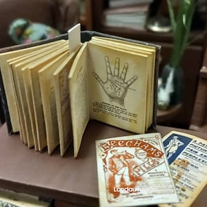 Vitalogy Encyclopedia of health and home in 1.12 scale miniature.