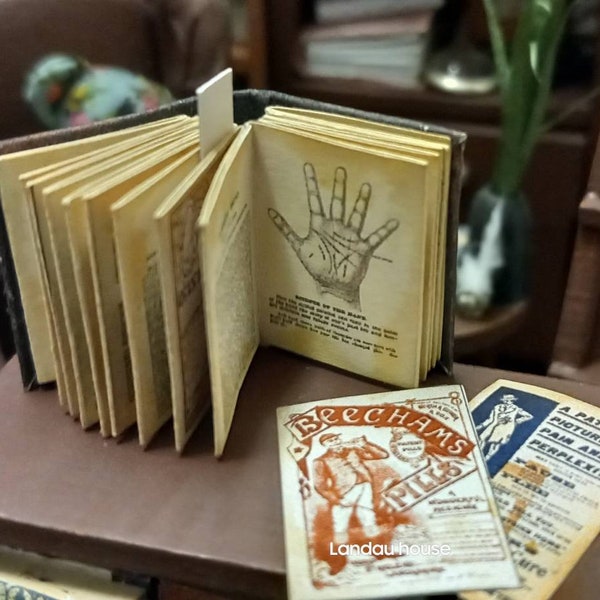 Vitalogy Encyclopedia of health and home in 1.12 scale miniature.