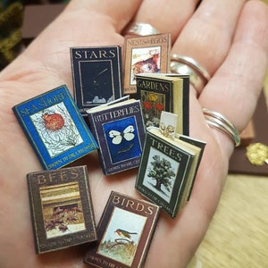 Victoriaans 1890, schaal 1:12, in miniatuur getoond aan de kindercollectie. Deze set wordt ook geleverd met een losse miniatuurboekenlegger.