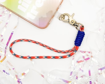 Polsband in BRONCO | Paracord-telefoonarmband | Handsfree-sleutelhanger | Polsbandje