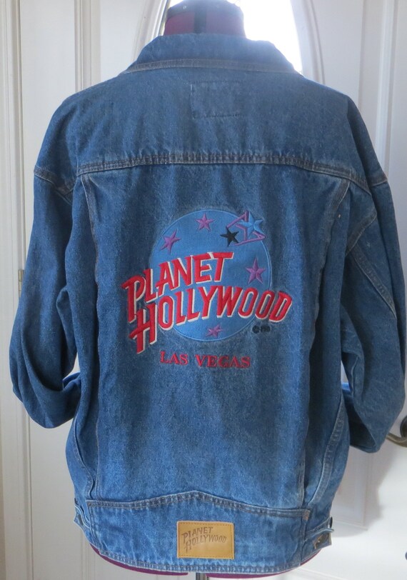 planet hollywood denim jacket