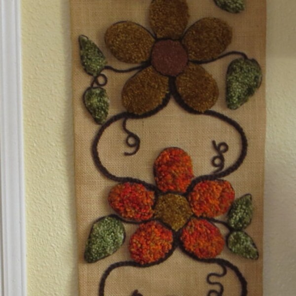 Picture of Burlap Wall Art - Etsy