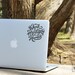 Work hard stay humble - Laptop Decal - Laptop Sticker - Car Decal - Car Sticker
