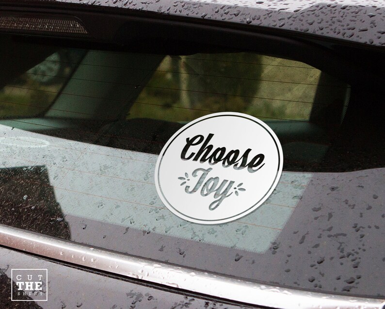 Choose Joy Laptop Decal Laptop Sticker Car Decal Car Etsy