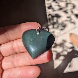 Celestial Eye Obsidian Pendant quality B+ 2