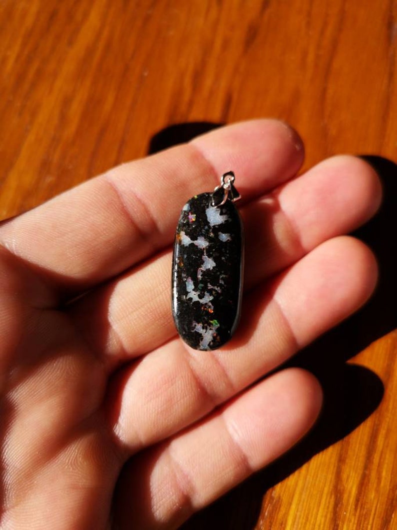 Opalized Wood pendant from Indonesia.
