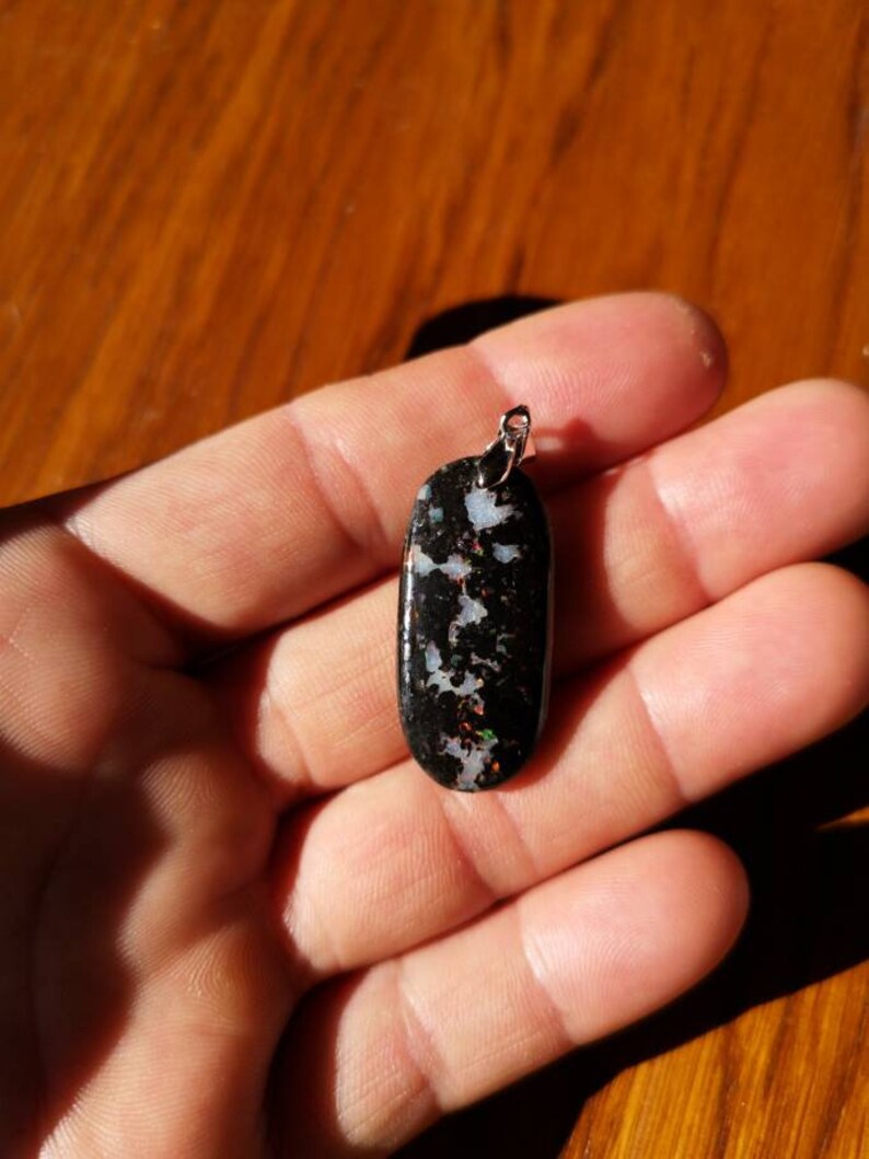 Opalized Wood pendant from Indonesia.