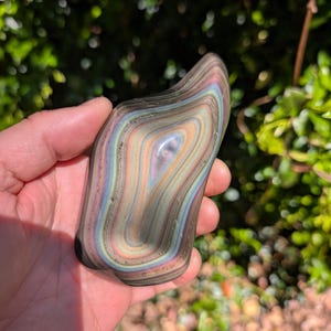 Freeform Obsidian Celestial Eye AAA quality