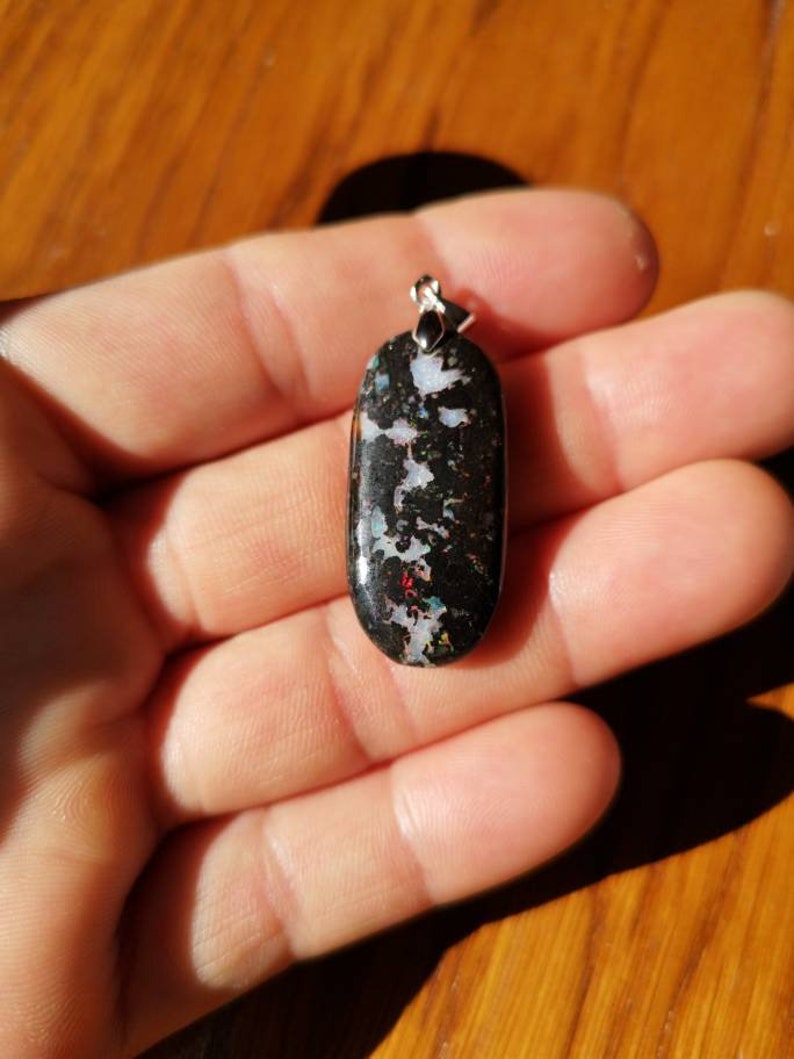 Opalized Wood pendant from Indonesia.