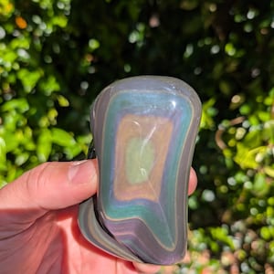 Freeform Obsidian Celestial Eye AAA quality