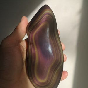 Forma libre en Celestial Eye Obsidian 4 de doble cara