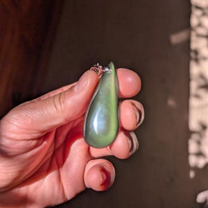 Celestial Eye Obsidian Pendant quality B+ 13