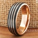 see more listings in the Rose Gold Tungsten Band section