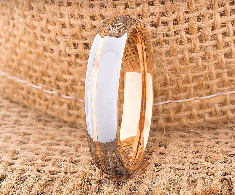 Tungsten Ring Men's Tungsten Wedding Band Men's Etsy UK