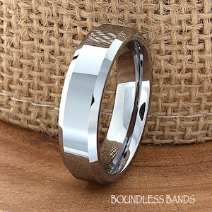 Tungsten Ring, Men&#39;s Tungsten Wedding Band, Men&#39;s Tungsten Ring, Tungsten Band, Tungsten, Men&#39;s Tungsten, Personalized Engraving, Men&#39;s Ring