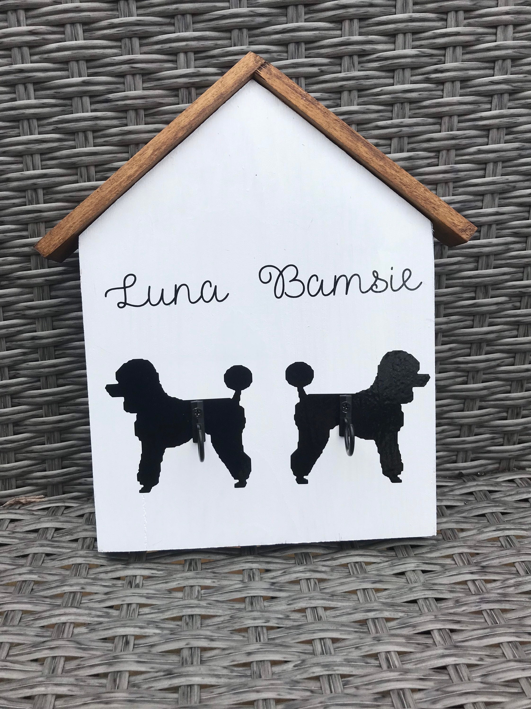 personalised dog hooks