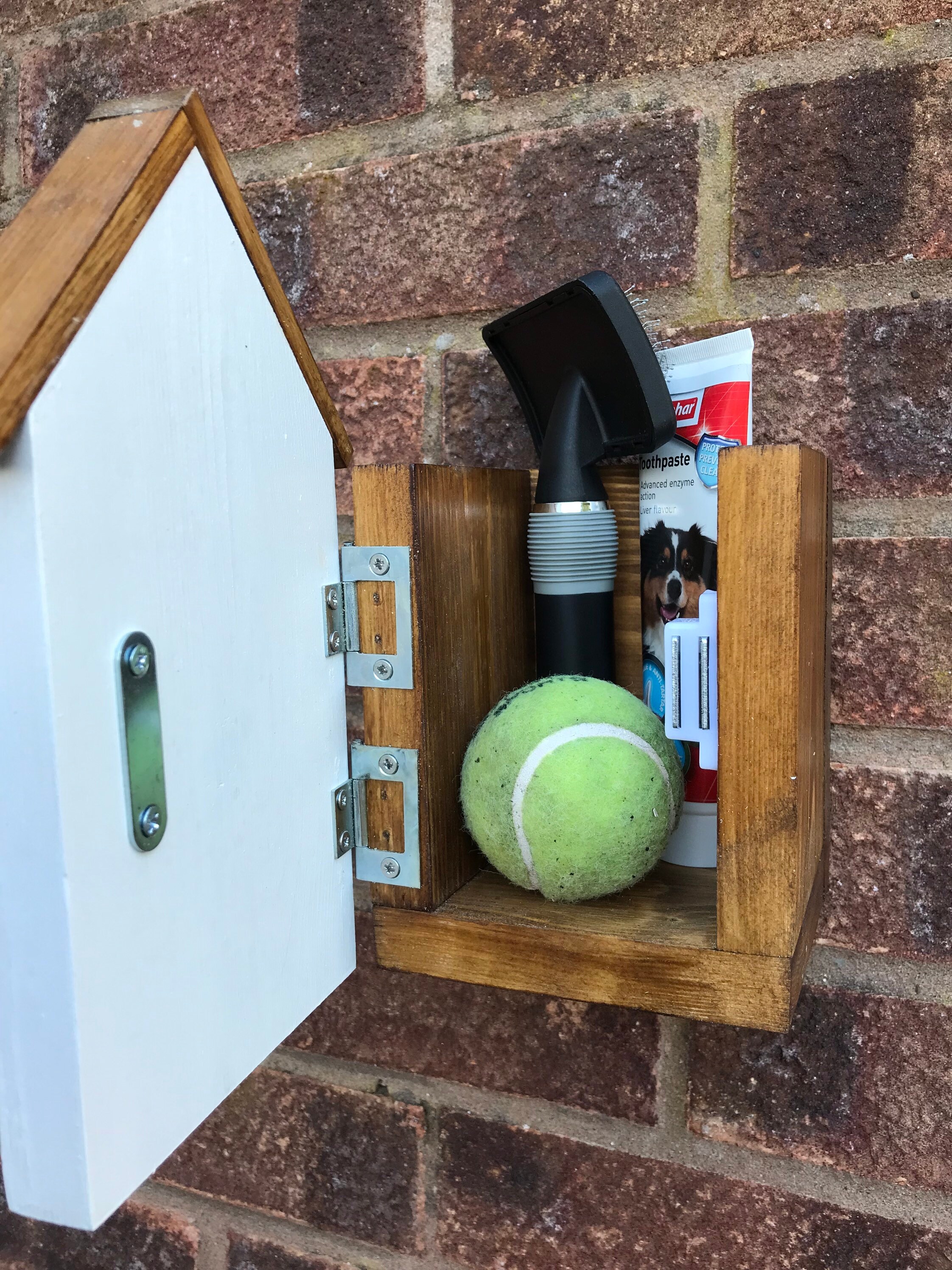 Dog Lead Hanger Pet Storage Box Puppy Gift Treat Storage Etsy UK