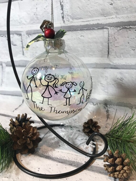Personalised sale christmas baubles