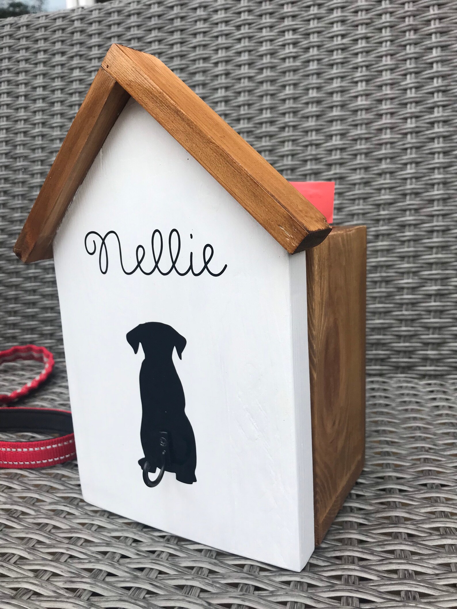 Dog lead hanger and accessories storage box puppy gift dog Etsy