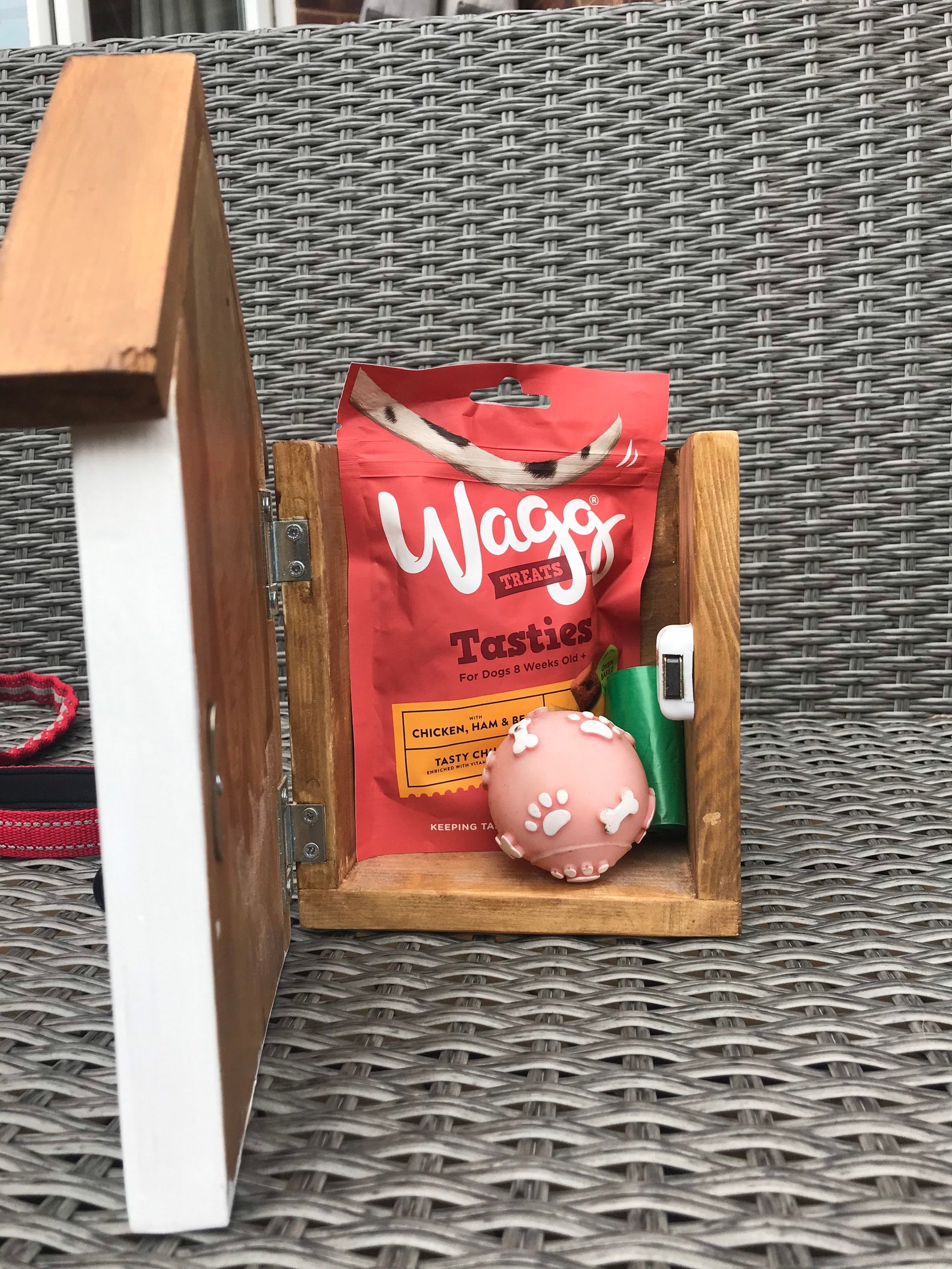 Dog Lead Hanger Pet Storage Box Puppy Gift Treat Storage Etsy