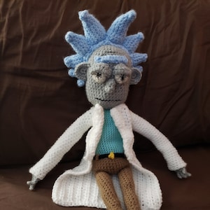 Amigurumi Rick doll