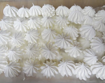 Sweet and Colorful Homemade Meringue Cookies (4 Dozen)