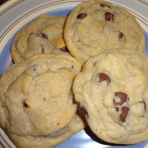 Traditional Homemade Chocolate Chip Cookies With Choice of Nuts (3 Dozen)