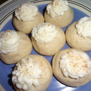 Two Bite Homemade Nutmeg Cookies With Spiced Rum Icing (3 Dozen)