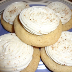 Not in Season Marvelous Homemade Soft and Frosted Eggnog Cookies 30 Cookies Bild 4