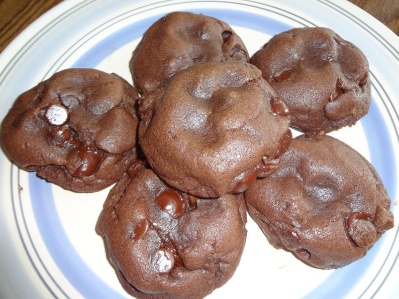 Delectable Homemade Quadruple Chocolate Fudgy Pudding Cookies Choice of Quantity image 5