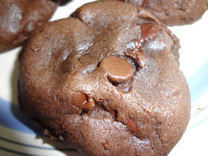 Delectable Homemade Quadruple Chocolate Fudgy Pudding Cookies Choice of Quantity image 4