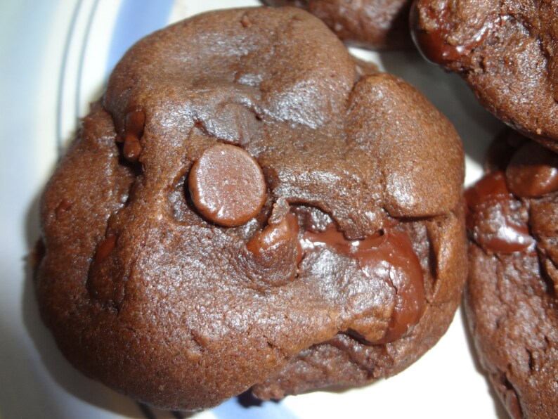 Delectable Homemade Quadruple Chocolate Fudgy Pudding Cookies Choice of Quantity image 2