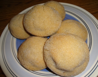 Amazing Homemade Peanut Butter Stuffed Peanut Butter Cookies (2 Dozen)