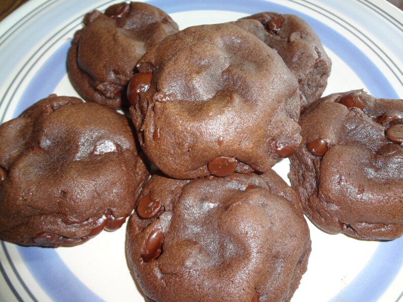 Delectable Homemade Quadruple Chocolate Fudgy Pudding Cookies Choice of Quantity image 3