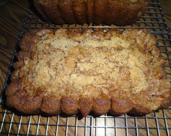 Delicious Homemade Apple Banana Bread (Two 8" x 4") Loaves