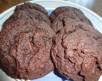 Pure Indulgence Homemade Double Chocolate Chunk Cookies (2 Dozen)