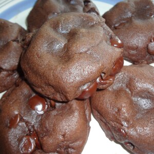 Delectable Homemade Quadruple Chocolate Fudgy Pudding Cookies Choice of Quantity image 1