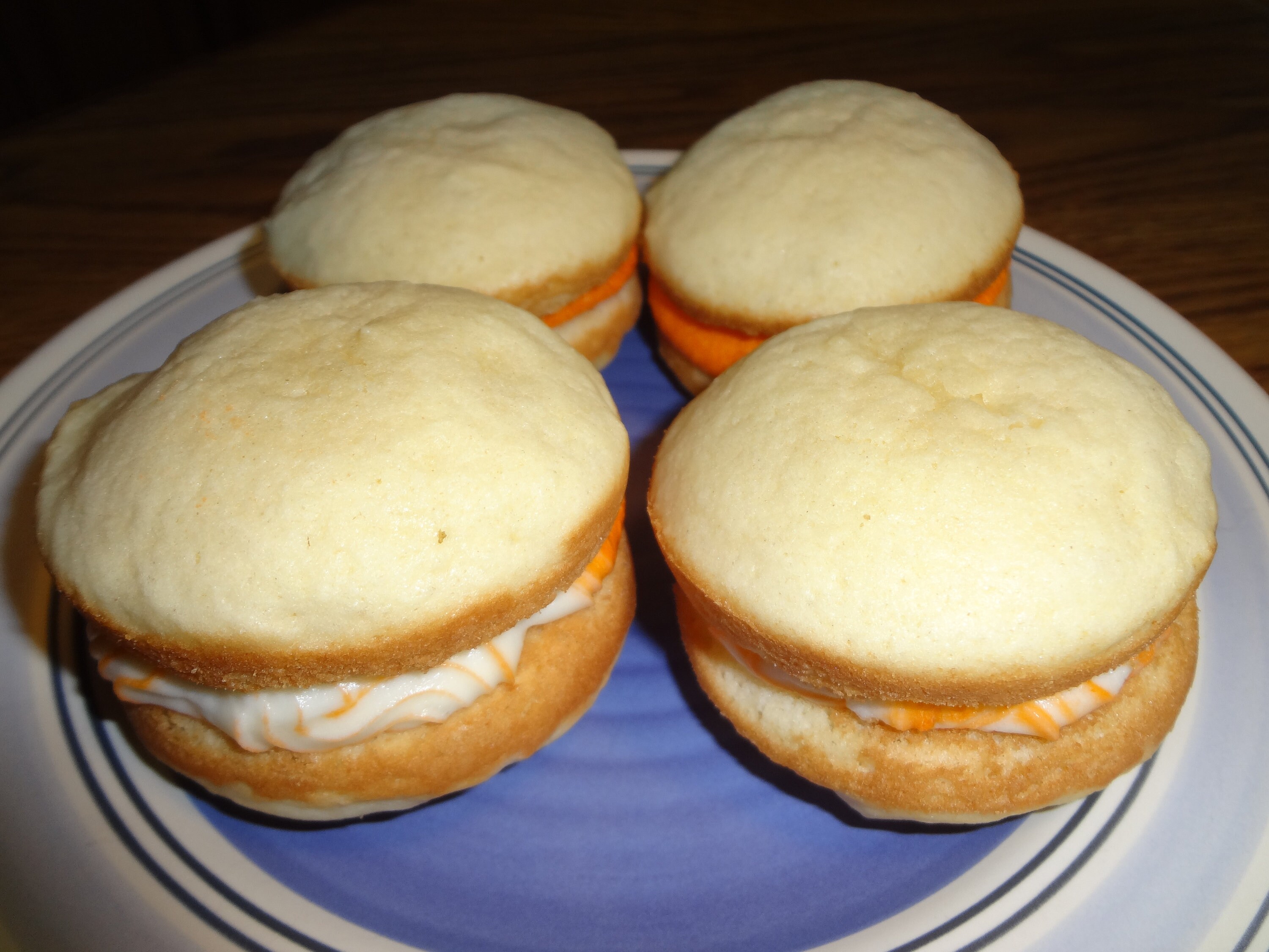 Sweet and Citrusy Homemade Orange Creamsicle Whoopie Pies 1 Etsy